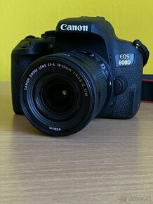 Canon EOS 800D + 18-55mm