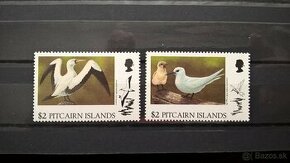 Poštové známky č.341 - Pitcairn Island - vtáci
