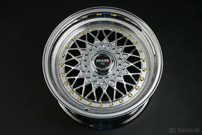 Alu kola 15" 4x100/108 Riccardo silver chrome +