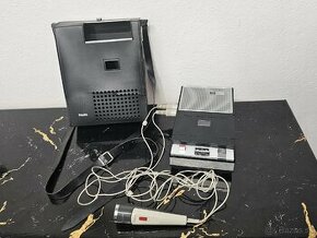 Magnetofon Philips EL3302 1960s Cassette Tape Recorder