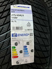 Michelin Pilot Alpin 5suv 275/45R21 zimne - 1