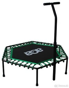 Trampolina fitnes 130 cm zelena