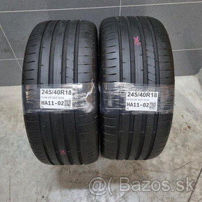 Letné pneumatiky 245/40 R18 DUNLOP DOT0218