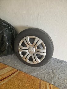 Plechové disky+zim. pneu Michelin Alpin 185/60 R15