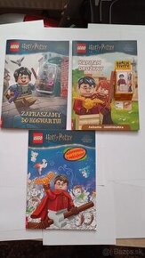 LEGO Harry Potter omaľovánky a knihy, časopisy s minifigúrka