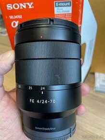 Nový Sony FE 24-70mm f/4 ZA OSS Vario-Tessar T záruka - 1