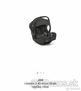 Autosedacka nova Joie I-gemm 2, s platformou isofix - 1