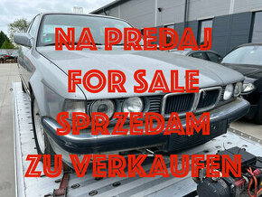 Predám BMW E32 750i V12 - na renováciu alebo náhradné diely