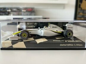 Predám model F1 Minichamps 1/43 Barichello 2009 - 1