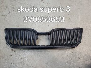 Skoda superb 3 predna masja 3V0853653