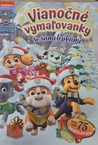 Vianočné vymaľovánky Labková patrola