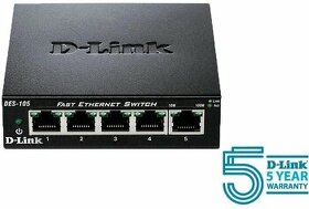 Predam switch D-Link DES-105/E