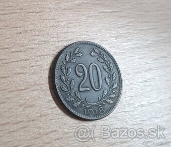 20 heller, mince RU