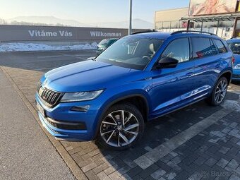 🚗 ŠKODA KODIAQ Sportline 2.0 TDI 110 kW AUT 4x4 – TOP STAV,