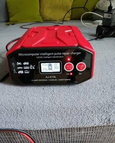 Autonabijacka mikroprocesorová 12v /24v 40amperova