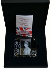 LADY DIANA k 60. narodeninám diamantovej edície 5 oz striebo