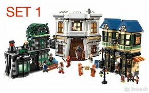 Harry Potter - šikmá ulička - typ lego - nové - 1