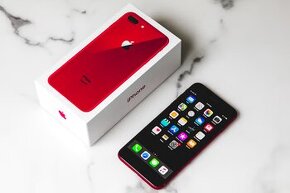 iPhone 8 Plus RED 64GB / 64 GB / cerveny