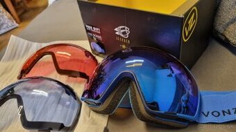 SNB/SKI okuliare Vonzipper jetpack + 2 nahradne skla