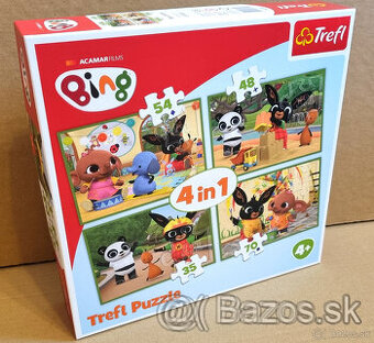 Puzzle Trefl 4 v 1 - Bing