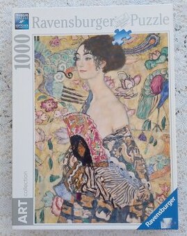 Puzzle Ravensburger - Lady with a fan 1000