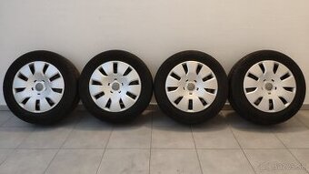 Originálne kolesá Audi (letné) - plechové disky 5x112 R16 7J