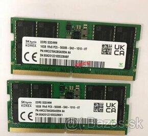 SODIMM RAM DDR5-5600 kit 32GB(2x16GB) Hynix - 1