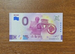 Zberateľská 0 Eurová bankovka - Bojná