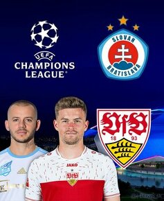 ŠK Slovan Bratislava - VfB Stuttgart Champions League vstupe