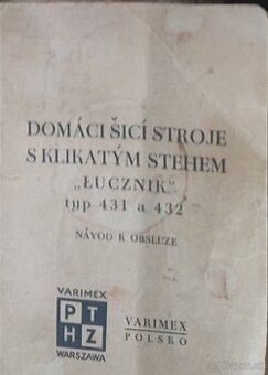 Darujem šijací stroj lucznik