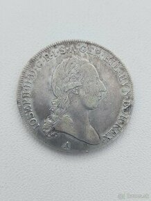 Mince 1/2 Toliar Jozef II. 1789 A - 1