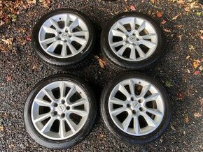 82. Sada originálních kol Opel 5x110 225/45 r17