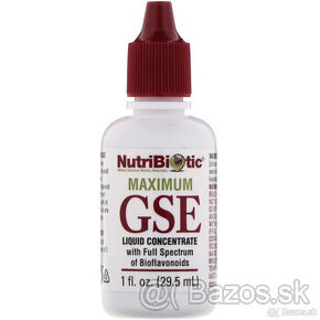 Maximum GSE s obsahom Citricidalu, NutriBiotic