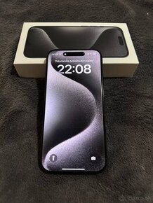 iPhone 15 Pro, Black Titanium