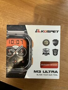 Predám nové smartwatch Kospet Tank M3 ultra silver