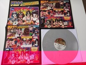 KISS “Unmasked” /Casablanca/sedy vinyl+plagat pozn:sucasne