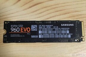 Samsung 960 EVO NVMe SSD M2 - 500 GB