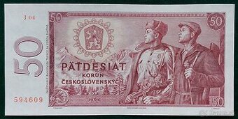 50Kčs 1964 UNC