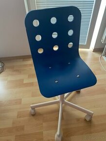 Jules detská stolička modrá IKEA