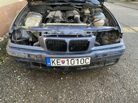 e36 facelift predné čelo Stahlblau