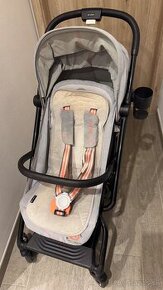 CYBEX EEZY S+ 2 BLACK Lava grey/mid grey