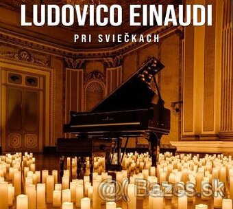 Hudba Ludovica Einaudiho pri sviečkach Poprad - 2 lístky