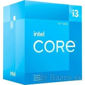 Intel core i3 12100f socket 1700 +nepouzity chladic