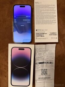 Iphone 14 pro Deep purple 512 GB v zaruke do feb. 2025