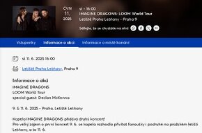 Imagine Dragons - Praha - 11.6.2025