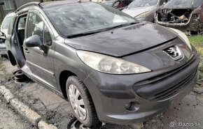 predám MOTOR 8FS PEUGEOT 207 SW 1.4 2007  PREVODOVKA, DVERE,