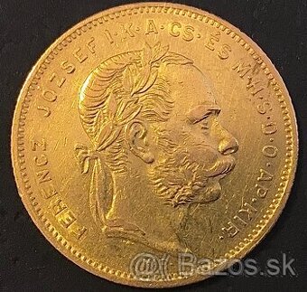 8 Zlatník/20 Frank 1871 KB FJI