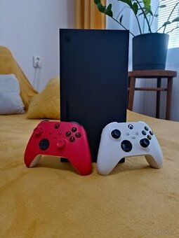 Xbox series X dva ovládače