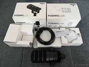 Rode PodMic USB USB mikrofón XLR aj USB-C pripojenie