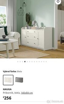 IKEA pribornik komoda Hauga Top stav